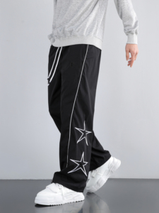 Pantalon de jogging ample en molleton pour homme – Chaud, décontracté, idéal pour l'hiver, la gym, la course, le streetwear et la détente - Product Image 5