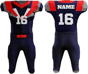 Ropa Deportiva Cómoda de Alta Calidad a Precio Razonable, Uniforme de Fútbol Americano Personalizado con Nombre y Número del Equipo - Product Image 6