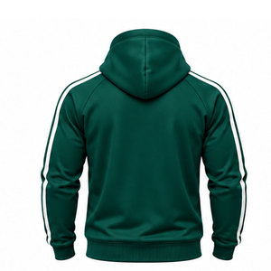Conjunto Deportivo de Lujo para Hombre |   Chaqueta Deportiva Moderna con Capucha y Pantalones Jogger |   Invierno 100% Poliéster Ligero - Product Image 4