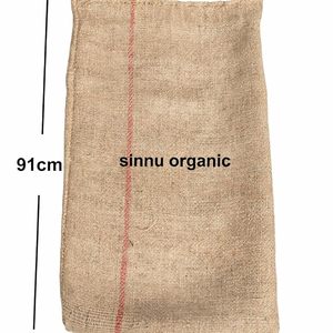 Heavy Duty Jute Gunny Bags Reusable Eco Friendly Burlap Sacks for Storage Packing Agriculture Grains Potatoes Transport India - Product Image 4