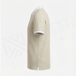 เสื้อโปโลผู้ชายไซส์ใหญ่ ผ้าฝ้าย สวมใส่สบาย แบบลำลอง ครึ่งซิป ออกแบบโลโก้ได้ตามต้องการ ระบายอากาศดี แขนสั้น สีตามสั่ง - Product Image 3