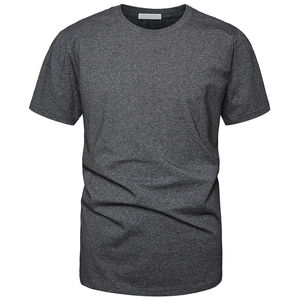 เสื้อยืดคอกลมผู้ชาย ผ้าฝ้าย 100% เนื้อเจอร์ซีย์ 220 กรัม น้ำหนักเบา แห้งเร็ว ดีไซน์เรียบง่าย สวมใส่สบาย - Product Image 2