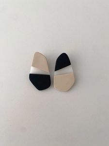 Elegantes Pendientes Colgantes Geométricos Tradicionales de Resina Epoxi Pintados a Mano para Niñas, Joyería de Moda para Fiestas, Colección de Regalos - Product Image 2