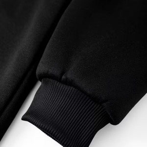 Vente en gros de sweats à capuche personnalisés 500g 100% coton, sweats à capuche zippés personnalisés imprimés, streetwear hip-hop surdimensionné en molleton français pour hommes - Product Image 6