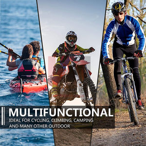 Guantes de Ciclismo Elegantes de Cuero de Alta Calidad para Hombres y Mujeres, Deportes de Invierno, Niños, Transpirables, Medios Dedos, de PANTRIX INDUSTRY - Product Image 4