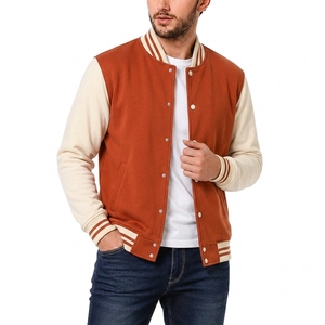 Chaqueta Bomber de Forro Polar para Hombre, Fabricante de Chaquetas de Mezcla de Algodón con Etiqueta Privada OEM ODM - Product Image 5
