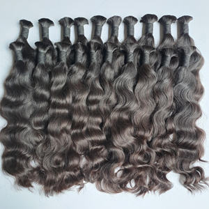 Extensiones de Cabello Humano 100% Natural Virgen de Donante Joven de la India - Product Image 1