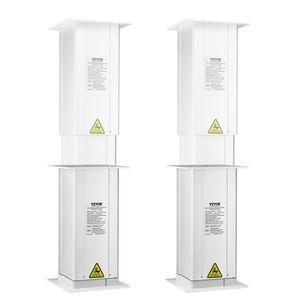 Sistema di Sollevamento Elettrico a Tre Stadi Regolabile, Capacità 260 Libbre, Tavolo Elevabile con Altezza Regolabile 14.2-31.1 Piedi, Scrivania per Ufficio - Product Image 1