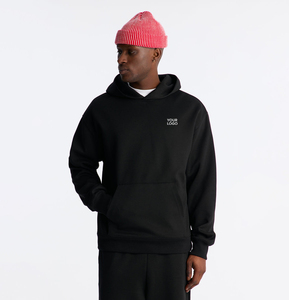 Blank 500 Gsm 100% Cotton Fleece Terry Heavyweight <b>Waterproof</b> Winter Sweatsuit Hoodie and Sweatpants Tracksuit Set for Men - Product Image 1