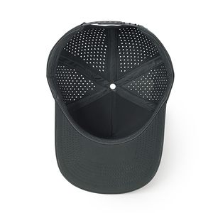 Casquette Trucker en Maille à 5 Panneaux avec Visière Courbe, Patch en Cuir, Conception Personnalisée, Production OEM, Usine de Logos Personnalisés - Product Image 6