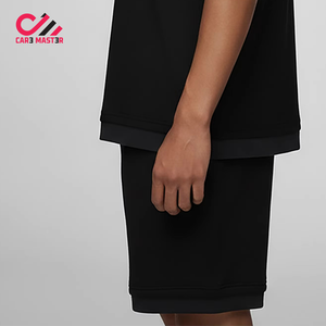 ชุดเซ็ตเสื้อยืดแขนสั้นและกางเกงขาสั้นสองชิ้นสำหรับผู้ชายสไตล์ใหม่สำหรับฤดูร้อน ราคาสมเหตุสมผล ดีไซน์แบบ OEM - Product Image 5