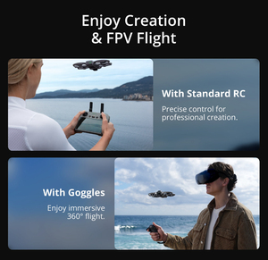 Avata 360 Flagship <span class=keywords><strong>FPV</strong></span>, Dron RC Plegable con Cámara Panorámica 8K, Disparo Inmersivo, Evitación de Obstáculos, para <span class=keywords><strong>DJI</strong></span> - Product Image 5