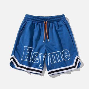 Pantalones Cortos Deportivos para Hombre Hayme Studio, Color Gris, Malla Transpirable, Cintura Media, Estilo Deportivo, con Cremalleras Delanteras, Logotipo, Tejido Casual de Poliéster - Product Image 1