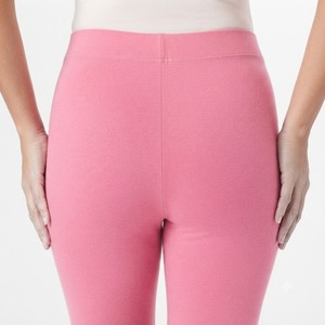 Leggings pour femmes respirants à taille haute, longueur intégrale, couleur unie, tricotés, 100% polyester, élasthanne, nylon, extensibles, style basique, toutes saisons - Product Image 5