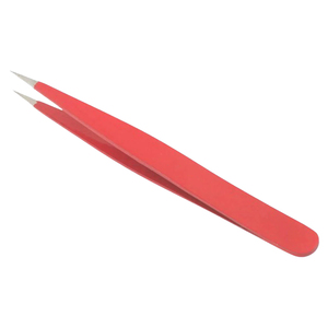 แหนบปลายแหลมสแตนเลสสำหรับต่อขนตา อุปกรณ์ต่อขนตาแบบมืออาชีพ 728 - Product Image 3
