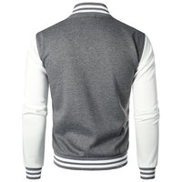 Veste universitaire en laine premium avec manches en cuir, broderie de haute qualité, logo personnalisé, conçue pour un look unisexe moderne
