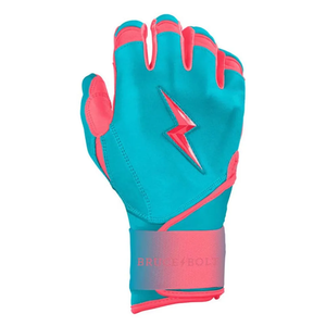 Gants de frappe pour le baseball et le softball pour adultes, en cuir, avec fermeture auto-agrippante, séchage rapide, respirants, personnalisables, ambidextres - Product Image 4