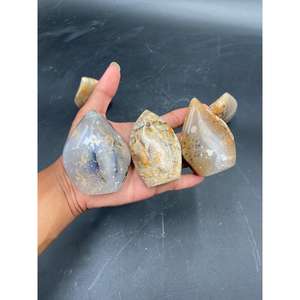 Natural Tiger Dendrite Flame Stone Polished 8-10 cm <b>Crystal</b> for <b>Decoration</b> Display and Collection <b>Crystal</b> <b>Decorations</b> Product - Product Image 2