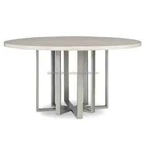 Table basse moderne de luxe en gros, cadre métallique, plateau à bords biseautés, qualité export, Zahid Exports - Product Image 1