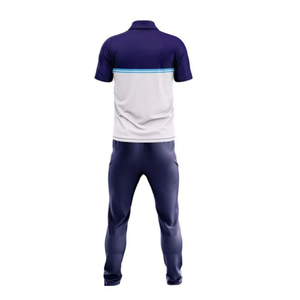 Ensemble complet d'uniformes de cricket sur mesure en tissu technique anti-humidité – Maillot et pantalon – Fournisseur d'uniformes sportifs personnalisés - Product Image 2