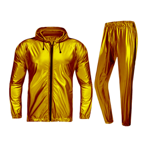 Chaleco de neopreno de manga larga para hombre, camiseta adelgazante con cremallera para fitness en casa y pérdida de peso, traje de sauna para adultos - Product Image 2