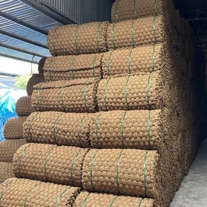 HIGH QUALITY 2026 Coir Welcome <b>Mat</b> Plant Fiber Tough Surface Removes Dirt and Absorbs Moisture Anti Slip for Door Area - Product Image 5