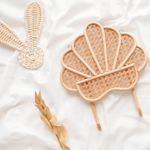 Décoration murale en rotin écologique pour chambre d'enfant, crochet mural en rotin naturel fait main, décoration de crèche, vente en gros OEM - Product Image 6