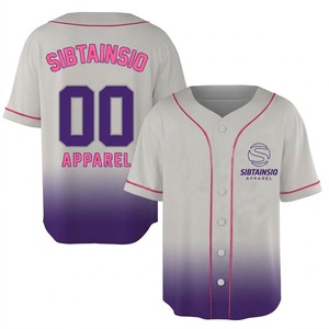 Uniforme sportif personnalisé, maillot de baseball personnalisé pour hommes et femmes, chemises de baseball cousues pour le baseball et le softball - Product Image 1