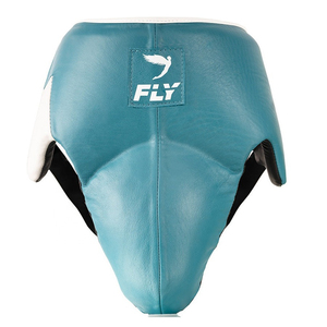 Protège-guêtres en cuir blanc et bleu de qualité supérieure, confortables, durables, personnalisables, toutes tailles, pour compétitions, avec logo personnalisé - Product Image 4