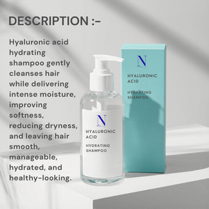 Hyaluronic Acid Hydrating Shampoo <b>Moisturizing</b> Nourishing Hair Cleanser Smooth Frizz Control <b>Scalp</b> Care <b>For</b> <b>Dry</b> Damaged Hair - Product Image 5