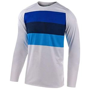 Maillot de course personnalisé par sublimation, polyester, manches longues, pour motocross, vêtements de course automobile, séchage rapide, respirant, unisexe, parmi les plus vendus - Product Image 1