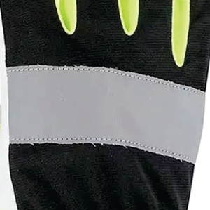Anti-Slip Leather Safety <b>Gloves</b> Raised Micro-Diamond Texture Elastic Wristband Cold Resistant <b>Latex</b>-Free General Purpose <b>Gloves</b> - Product Image 6