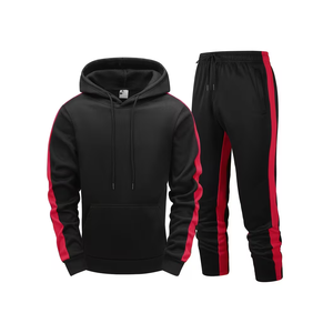 Ensemble de survêtement pour homme tendance, 100% coton/polyester, molleton personnalisé, respirant, vente en gros à bas prix, survêtement pour homme en vente - Product Image 1