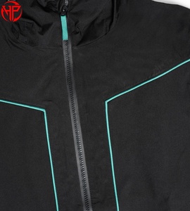 Veste de pluie imperméable, coupe-vent et respirante à capuche pour homme Hexaplus Industries, séchage rapide, coque en polyester/nylon - Product Image 2