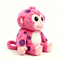 Peluche singe en peluche, jouet en peluche 31cm-50cm, singe en peluche doux unisexe pour enfants de 2 à 4 ans