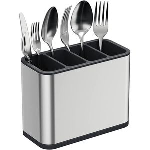 Organizzatore per Posate da Cucina - Porta Cucchiai, Forchette e Bacchette con Scolapiatti (Solo Logistica USA) - Product Image 1