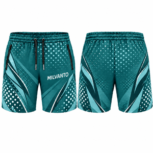 Pantalones Cortos de Fútbol Profesionales Personalizados Color Borgoña para Hombre, 100% Poliéster Sublimado, Ropa Deportiva Transpirable - Product Image 4