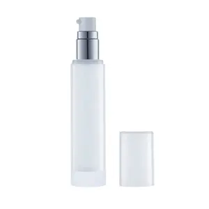 (SAMPLE) 50ml 30ml 25ml PP Round Airless Cosmetic Bottle, Airless Plastic Bottle Suppliers (AIRB Series)