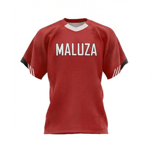 เสื้อเจอร์ซีย์กีฬาแขนสั้น MALUZA พรีเมียม ระบายอากาศ แห้งเร็ว ป้องกันรังสียูวี สำหรับทีมฝึกซ้อม ฟุตบอล ทรงโปร ฟิต EliteX - Product Image 1