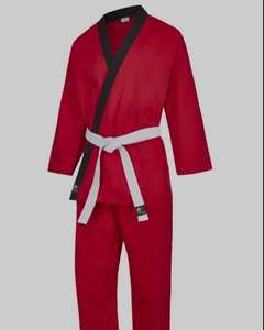 Uniforme de artes marciales de la mejor calidad para Unisex 100% algodón Karate Bjj Gi traje logotipo personalizado traje de entrenamiento al por mayor - Product Image 5