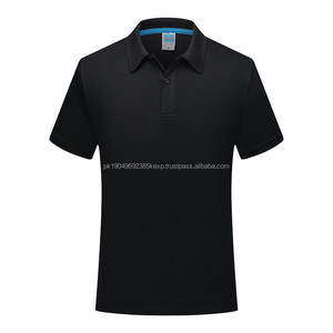 Polo de golf unisexe à manches courtes avec logo OEM unisexe unisexe pour hommes et femmes 100% coton, T-shirt pour hommes, coupe ample, 100% polyester - Product Image 5