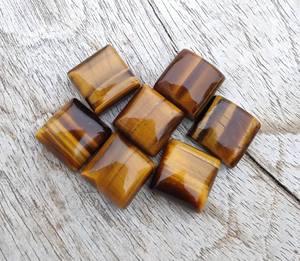 PDM GEMS - Cabujón suelto de ojo de tigre marrón 100% natural, corte baguette, para joyería curativa, pedidos personalizados, bajo MOQ, venta al por mayor, OEM - Product Image 2