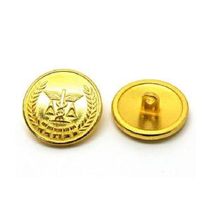 Botones Personalizados con Eslabón Dorado, Logotipo Grabado, Diseño Decorativo, Lavables, Ecológicos, de Aleación de Cobre y Zinc Pulido de Alta Calidad - Product Image 4