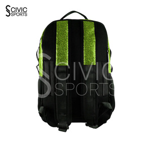 Sac à dos de cheerleading personnalisé en tissu brillant à paillettes, accessoires de danse et de cheerleading - Product Image 6