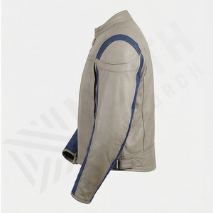 Blouson de moto en cuir, vestes de moto, protection par armure, équipement de sécurité pour la conduite, vêtements de tourisme de qualité supérieure, couleur personnalisée - Product Image 3