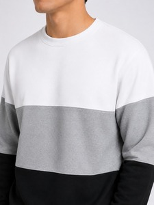 เสื้อสเวตเชิ้ตผู้ชายผ้าฝ้าย 100% พิมพ์โลโก้ตามสั่ง สไตล์สตรีทแวร์ ระบายอากาศได้ดี เป็นมิตรกับสิ่งแวดล้อม ราคาดีที่สุดสำหรับผู้ใหญ่ - Product Image 6