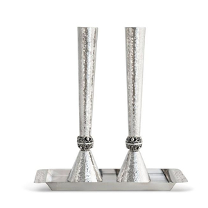 Set Of 3 Modern Minimalist Rose Gold & <b>Black</b> Metal Taper Candle Holders Luxury Nordic <b>Candlestick</b> Stands For Wedding Centerpiece - Product Image 5