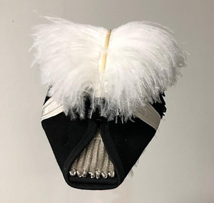 Venta al por mayor 2025: Gorro de caballería templaria de calidad premium con plumas negras, servicio OEM y MOQ - Product Image 5