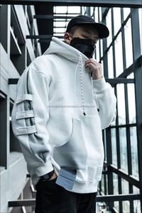 Sudadera con Capucha de Gran Tamaño Personalizada al por Mayor, Estilo Urbano Casual Europeo y Americano, Sudadera Original de Algodón con Contraste de Color - Product Image 6