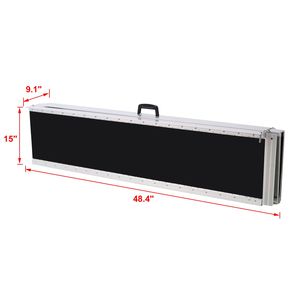 Rampa Pieghevole Portatile in Alluminio da 2,4 m per Sedia a Rotelle, Capacità 270 kg, con Superficie Antiscivolo, Dispositivo Ausiliario in Due Pezzi Separati - Product Image 6
